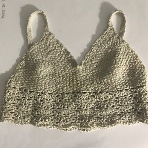 Crochet crop top